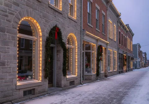 Commercial Holiday Lighting in Cambridge